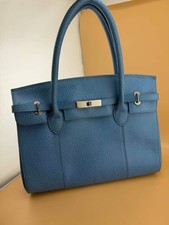 Blaue Tasche Handtasche Stil