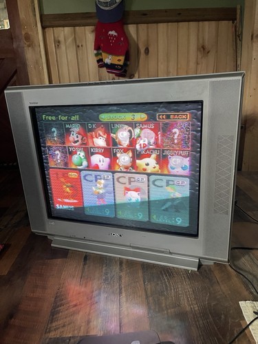 Sony trinitron wega crt - sony,