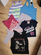 Sport t shirt damen Jogging Adidas Nike Superdry Konvolut 6 St