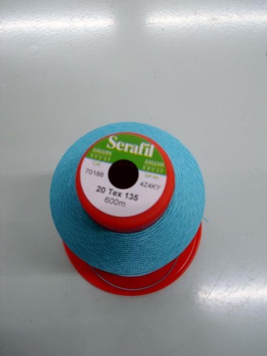 Serafil amann faden blau - serafil, 30