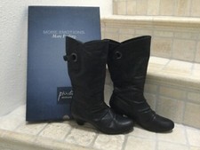 Piu di  Servas  Damen Stiefel schwarz Leder Gr.37. 4 
