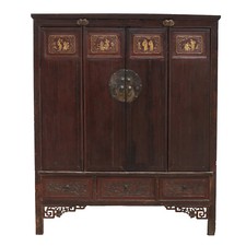 Antiker chinesischer Schrank Hochzeitsschrank China Asiatika Kleiderschrank