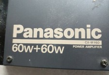 Panasonic Stereo Power Amplifier CX-M160  Verstärker KFZ , 2 x 60 Watt, 17170