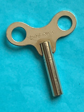 Uhrenschlüssel  vernickelt