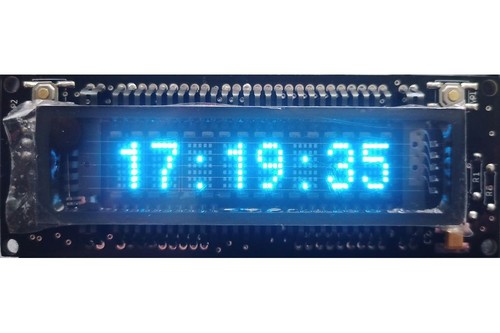 Blaue vfd display - blaue, char