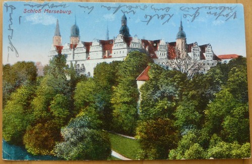 Schloss merseburg 1929 - schloss,