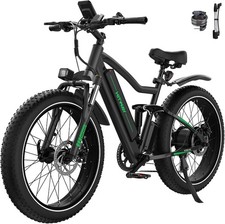 HITWAY E Bike 26" Elektrofahrrad 48V 15Ah Akku E-MTB Fahrrad 7 Gang bis 70-150km