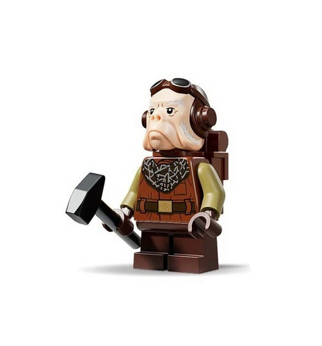 Lego star wars kuiil - star,