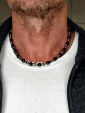 Onyx/Tigerauge/Hämatit Herren