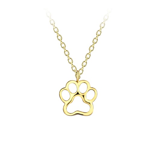 Kette pfote 925 silber - kette,