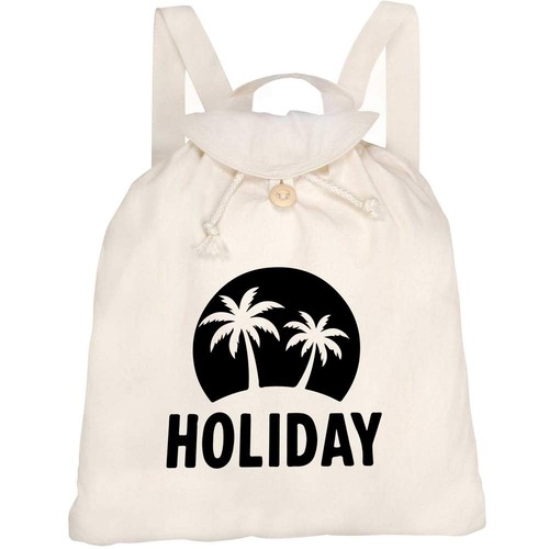 Canvas rucksack backpack - /,