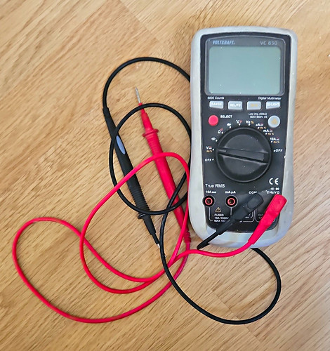 Voltcraft 850 multimeter - vc,