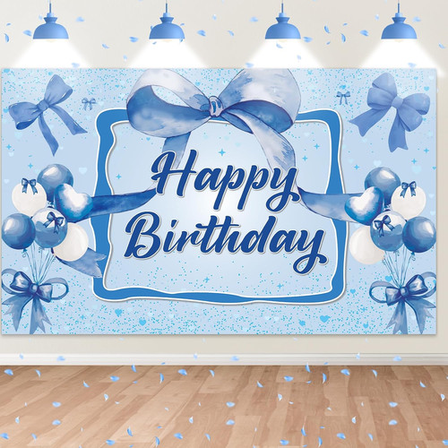 Schleife geburtstag banner - schleife,