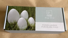 Räder Design Stories 4 Porzellan Eier Porzellaneier Ostern Ostereier NEU wertig