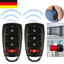 2X 433mhz Universal Garagentor Fernbedienung Komplett-Set Handsender Garagento⭐