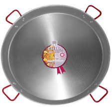 115 cm PAELLA PANNE PROFESSIONAL & CATERING POLIERTER STAHL + SAFRAN GEWÜRZMISCHUNG GESCHENK