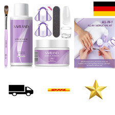 Acryl Nagelset mit Schablone |