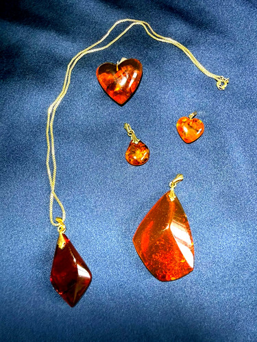 Bernstein schmuck konvolut - bernstein,