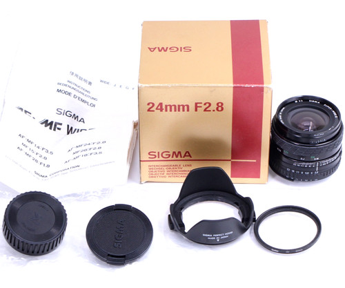 Sigma 24mm super - 24mm, f2.8