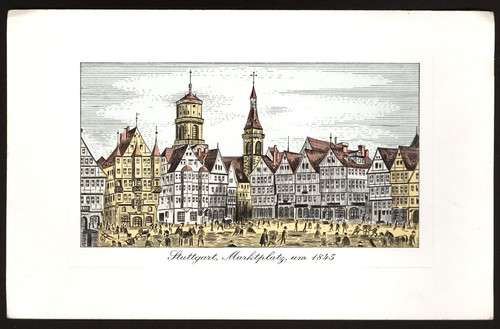 Ansichtskarte stuttgart - ansichtskarte,