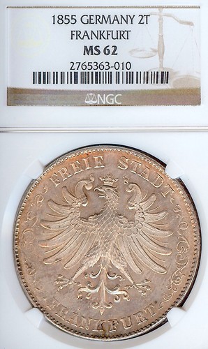 Deutsche states frankfurt 1855 - states,