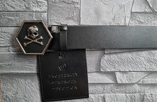 PHILIPP PLEIN LEATHER BELT /