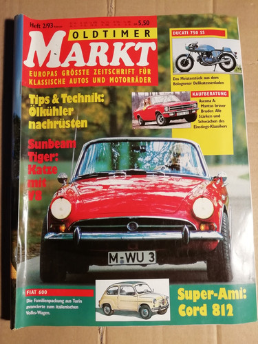 Oldtimer markt sunbeam - oldtimer,