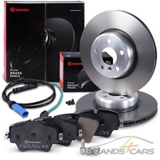 BREMBO BREMSSCHEIBEN Ø330 +BREMSBELÄGE +WARNKONTAKT VORNE FÜR BMW 5-ER G30 G31