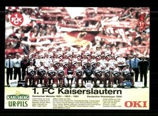 Original Mannschaftskarte 1 FC