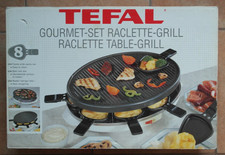 Tefal Raclette Grill 8 Personen Grillplatte  7 Pfannen antihaft Party Silvester