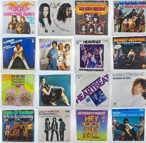 Musik vinyl single zoll - single,