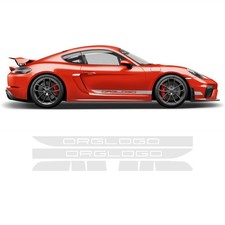 Einfarbige Rennaufkleber für