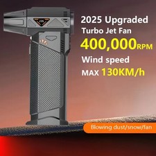 Gewaltsamer Turbofan Mini Jet Gebläse 400,000 RPM Tragbar Air Blower Jet-Lüfter
