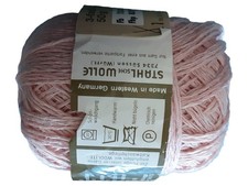 STAHL WOLLE Strickgarn Rosa Baumwolle 50g Wolle Häkelgarn Handarbeit