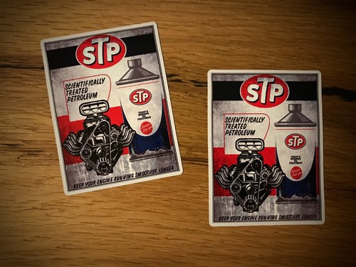 Stp aufkleber vintage retro - stp,