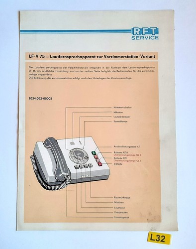 L32 lautfernsprechapparat - l32),