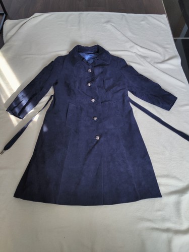 Mantel blau trenchcoat - 42,