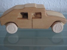 UNIKAT Geländewagen Pick up SUV Holzauto Modellauto Auto NEU Holz