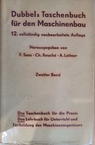 Dubbel auflage 1961 - dubbel,