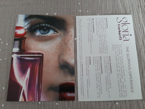 Carte parfumée parfum card - -,