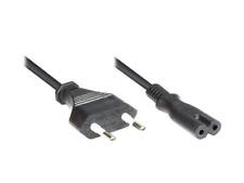 Euro-Netzkabel Netzstecker an