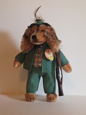 Steiff Dackel Waldili. Sehr Guter Zustand Und Koffer