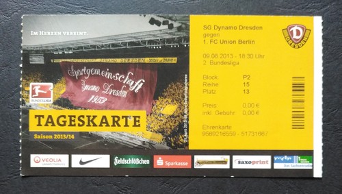 Ticket bundesliga 2013 14 - ticket, 2.