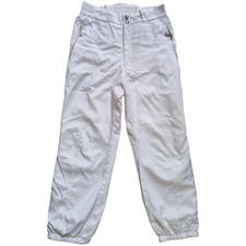 Bogner Active Damen Ski/Snowboard Winter Hose Gr 42 Weiß Gefüttert Schneehose