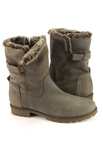 Bench Gr.39 Damen Stiefel Stiefeletten Boots Winter  Taupe  WIE NEU   K 341