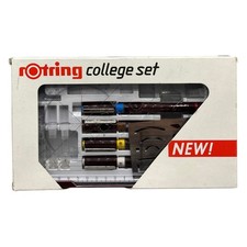 ROtring College Set Rapidograph Tuschefüller Set Technisches Zeichnen Vintage