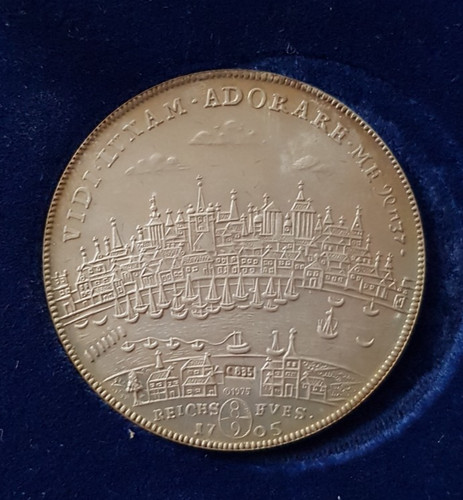 Medaille stadttaler köln 1705 - stadttaler,