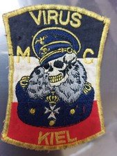 MC Virus Patch Kutte Rocker 81