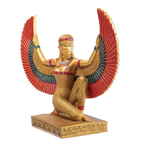 Geflügelte isis statuette - statuette, 21