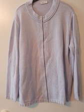 Damen Jacke Strick Hellblau